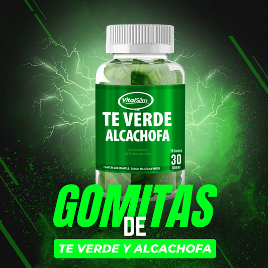 Gomitas de te verde