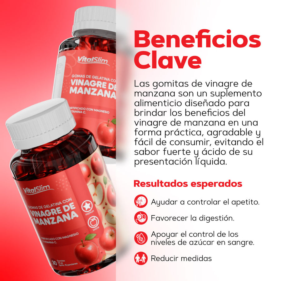 Gomas Vinagre de manzana