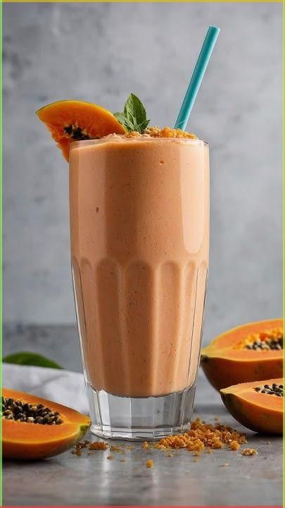 Smoothie de papaya